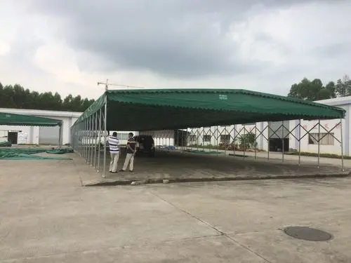 南岔县膜结构推拉棚